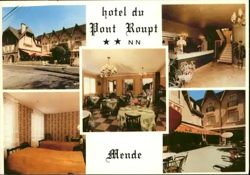 Mende Mende Hotel du Pont Roupt * / Mende /Arrond. de Mende