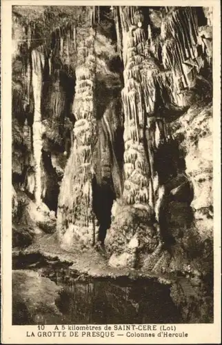 Saint-Cere Saint-Cere Hoehle Grotte Presque * / Saint-Cere /Arrond. de Figeac