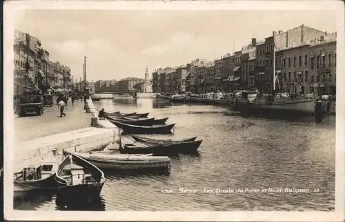 Sete Herault Quais de Bose et Noel / Sete /Arrond. de Montpellier