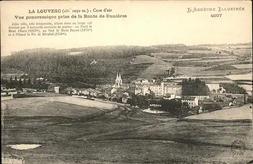 La Louvesc Vue panoramique Kat. Lalouvesc