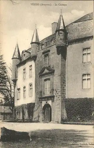 Vezins-de-Levezou Chateau Kat. Vezins-de-Levezou