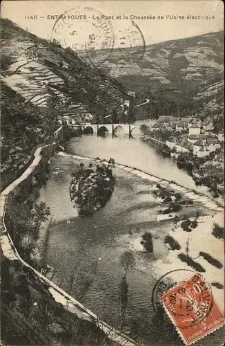 Entraygues-sur-Truyere Pont Kat. Entraygues-sur-Truyere