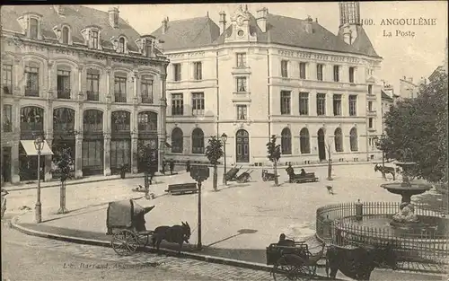 Angouleme Poste Kutsche Kat. Angouleme