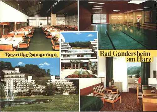 Bad Gandersheim Roswitha Sanatorium  Kat. Bad Gandersheim