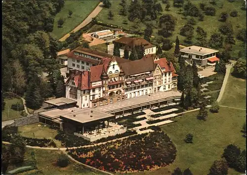 Badenweiler Fliegeraufnahme Rheuma Klinik der BVA Kat. Badenweiler