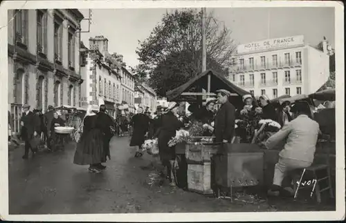 Audierne Finistere Marche Hotel de France *