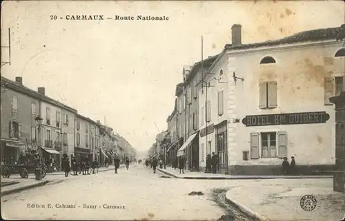 Carmaux Route Nationale