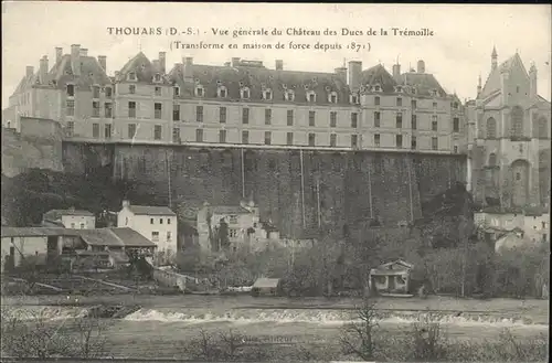 Thouars Chateau Ducs  / Thouars /Arrond. de Bressuire