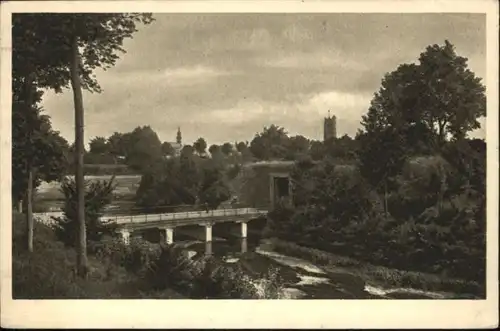 Peronne Somme Peronne St. Nicolas Tor Wallgraben * / Peronne /Arrond. de Peronne