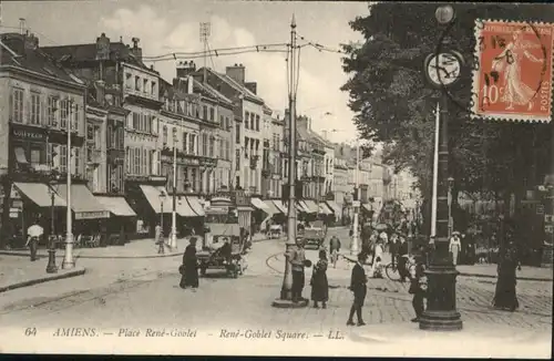 Amiens Strassenbahn Place Rene-Goblet x