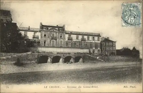 Le Crotoy Terrasse Grand Hotel x