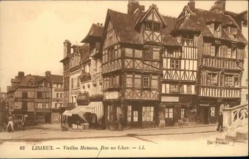 Lisieux Vieilles Maison Rue Char *