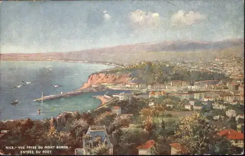 wu59524 Nice Alpes Maritimes Nice Mont Boron Port * Kategorie. Nice Alte Ansichtskarten