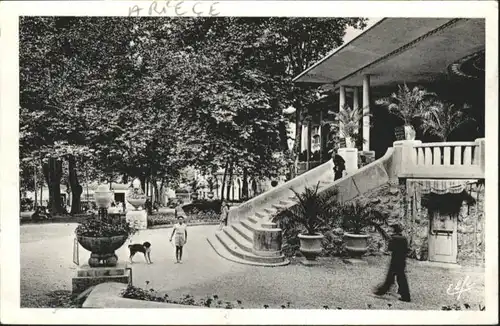 Ax-les-Thermes Terrasse Casino Promenade Couloubret *