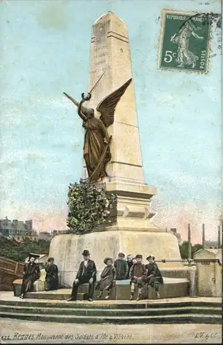 Rennes Monument Soldats d'Ile Vilaine x