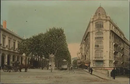 ww85521 Nice Alpes Maritimes Nice Strassenbahn Boulevard Mac Mahon * Kategorie. Nice Alte Ansichtskarten