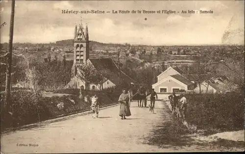 Hericy Seine Route Brosse  Eglise *