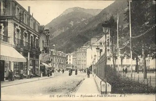 Cauterets Esplanade Place St. Martin x