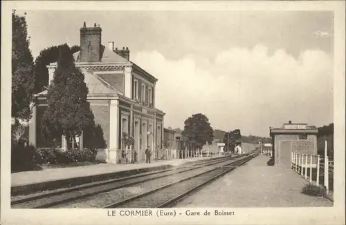 Le Cormier Eure Gare Boisset Bahnhof *