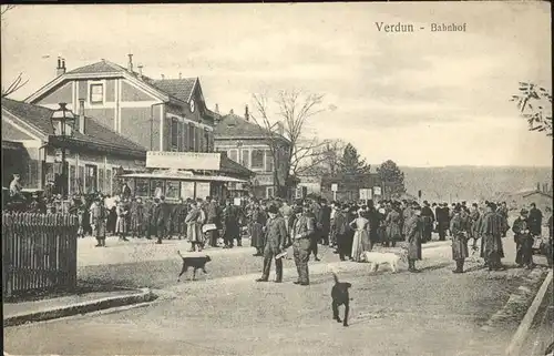 Verdun Meuse Bahnhof Kat. Verdun