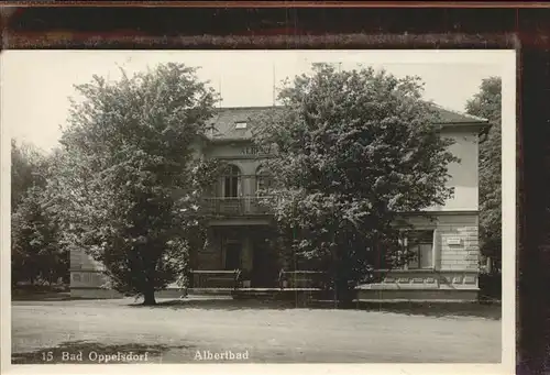 Bad Oppelsdorf Albertbad Kat. Opolno Zdroj