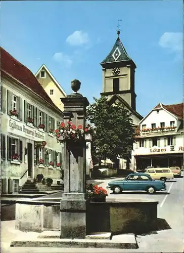 Kandern Marktplatz Kat. Kandern