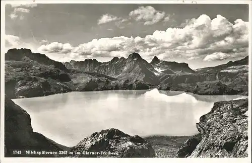 Glarner Toedi Milchspuelersee  Kat. Glarner Toedi