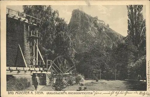 Bad Muenster Stein Ebernburg Gradierwerk  / Bad Muenster am Stein-Ebernburg /Bad Kreuznach LKR