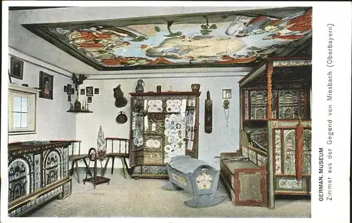 Miesbach German Museum Zimmer Kat. Miesbach