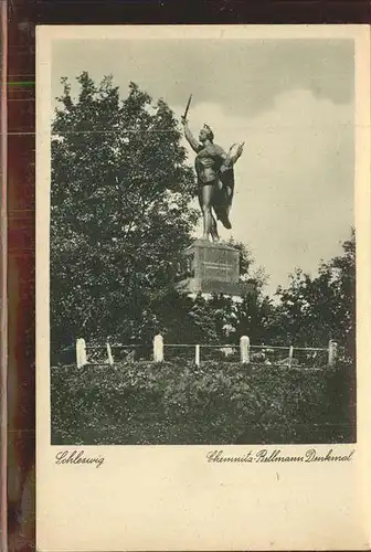 Schleswig Holstein Chemnitz-Bellmann-Denkmal / Schleswig /Schleswig-Flensburg LKR