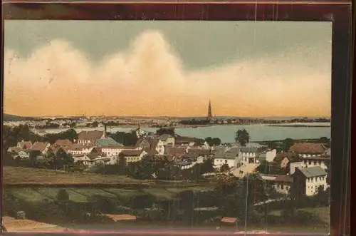 Schleswig Holstein Panorama mit Dom / Schleswig /Schleswig-Flensburg LKR