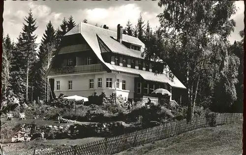 Hinterzarten Pension Hochschwarzwald Kat. Hinterzarten