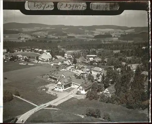 Hinterzarten Fliegeraufnahme Kat. Hinterzarten