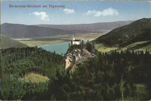 Tegernsee Riederstein Kirchlein Kat. Tegernsee