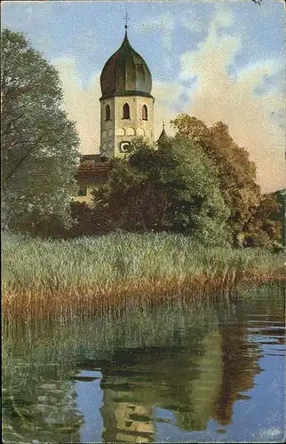 Frauenchiemsee Klosterkirche Fraueninsel Kat. Chiemsee