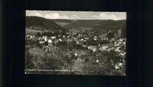 Lenzkirch Panorama Heilklimatischer Kurort Kat. Lenzkirch