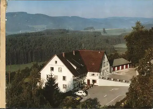 Kappel Lenzkirch Gasthaus Pension Straub Kat. Lenzkirch