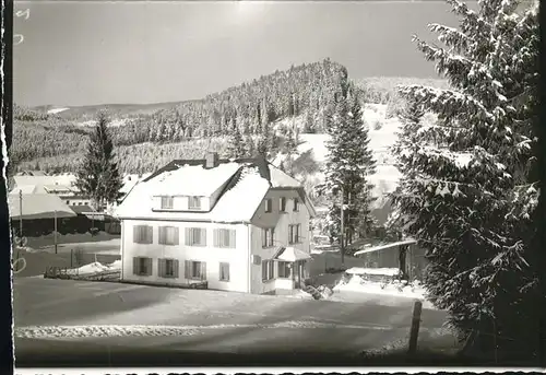 Lenzkirch Gaestehaus Winterimpressionen Kat. Lenzkirch