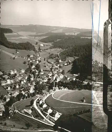 Lenzkirch heilklimatischer Kurort Fliegeraufnahme Kat. Lenzkirch