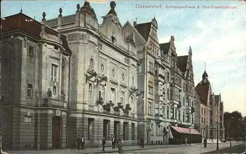 Duesseldorf Schauspielhaus Oberpostdirektion Kat. Duesseldorf