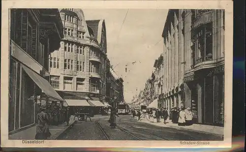 Duesseldorf Schadow Strasse Kat. Duesseldorf