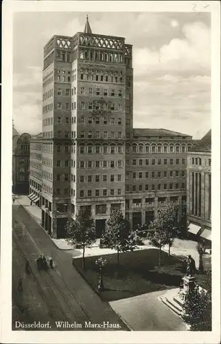 Duesseldorf Wilhelm Marx Haus Kat. Duesseldorf