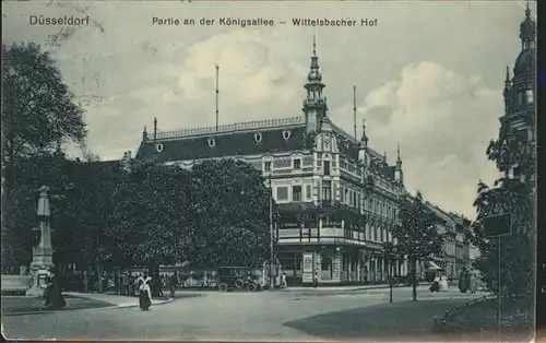 Duesseldorf Koenigsallee Wittelsbacher Hof Kat. Duesseldorf