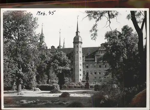 Merseburg Saale Schloss Denkmal Kat. Merseburg