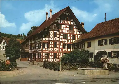 Oberstammheim Gasthof Hirschen Kat. Oberstammheim