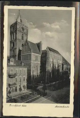 Frankfurt Oder Marienkirche Kat. Frankfurt Oder