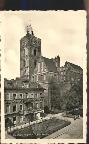 Frankfurt Oder Marienkirche Kat. Frankfurt Oder