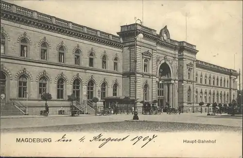 Magdeburg Bahnhof Kutsche / Magdeburg /Magdeburg Stadtkreis