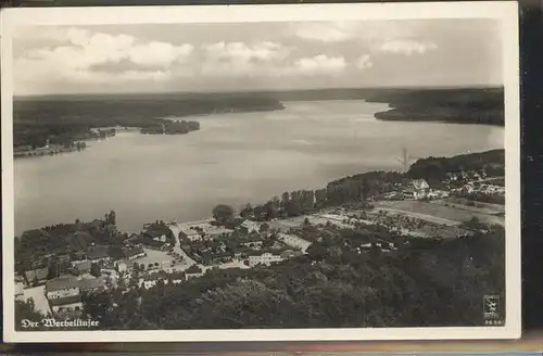 Altenhof Eberswalde Werbellinsee Fliegeraufnahme Kat. Schorfheide