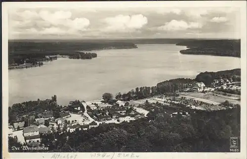 Altenhof Eberswalde am Werbellinsee Fliegeraufnahme Kat. Schorfheide